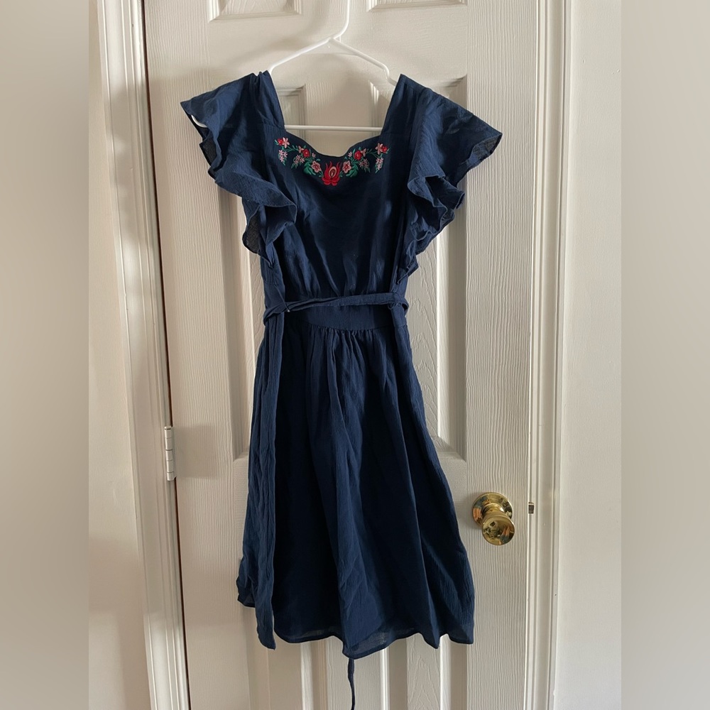 ModCloth Bohemian Floral Midi Dress